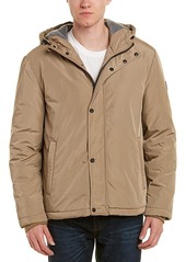 Cole Haan Signature Men's Oxford Nylon Hooded Jacket