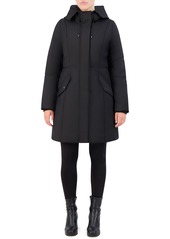 Cole Haan Signature Stretch Twill Parka in Black at Nordstrom Rack