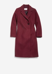 Cole Haan Slick Wool Asymmetric Coat