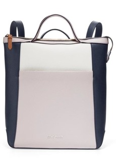 Cole Haan Small Grand Ambition Leather Convertible Backpack in Lilac Multi at Nordstrom