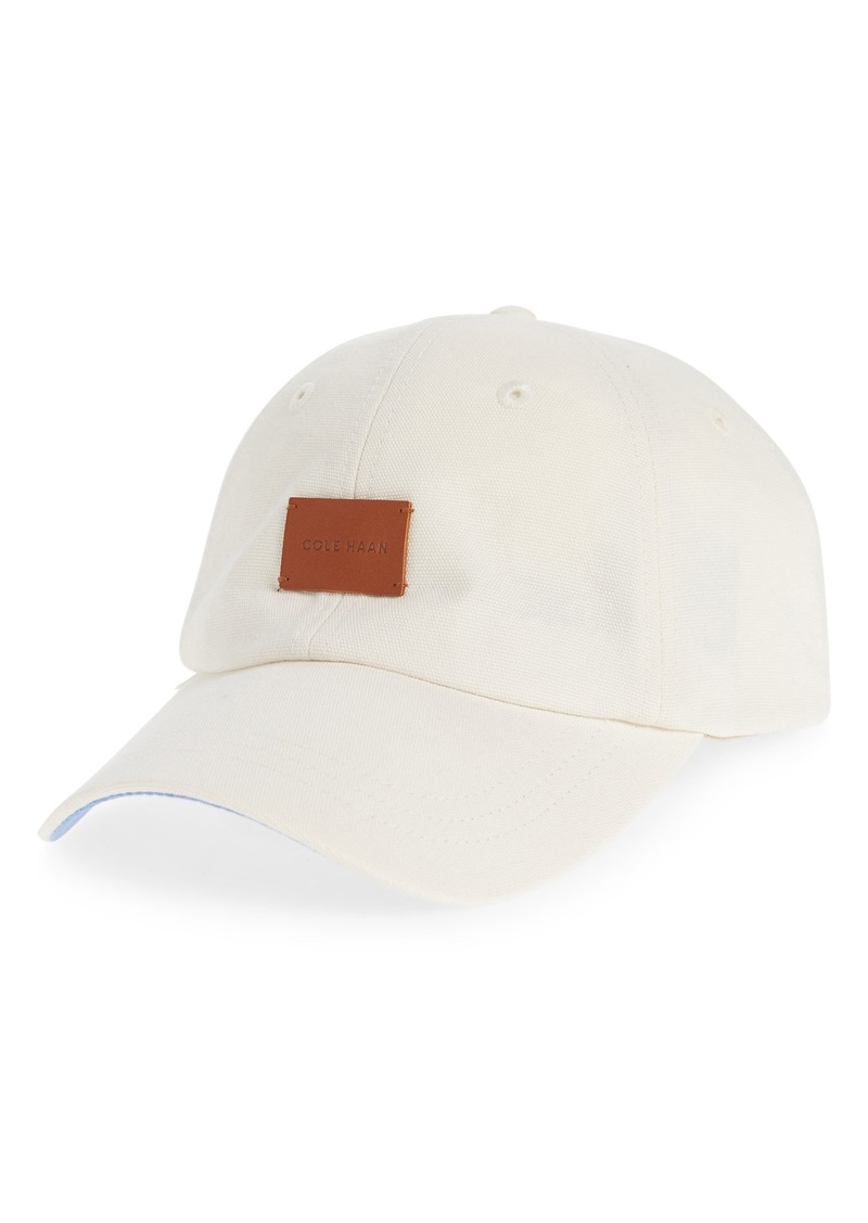Cole Haan Street Style Cotton Baseball Cap in Ivory at Nordstrom Rack