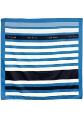 Cole Haan Striped Square Scarf - British Tan