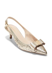 tali bow slingback pump cole haan