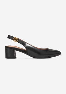 Cole Haan Women's The Go-to Slingback Pump 45Mm - Black Size 5