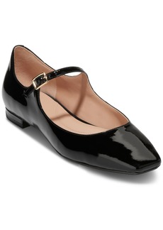 Cole Haan Women's Bridge Mary Jane Ballet Flats - Black Patent