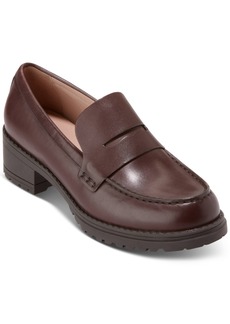 Cole Haan Women's Camea Lug-Sole Penny Loafer Flats - Madeira