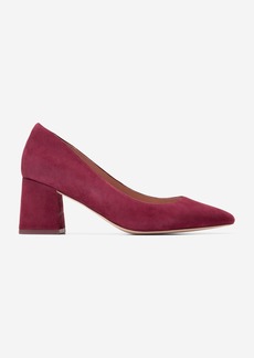 Cole Haan Women's Cassandra Block Heel Pumps - Red Size 8