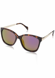 COLE HAAN Women's CH9001 Polarized Square Sunglasses