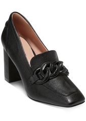 Cole Haan Women's Chrystie Square-Toe Chain Loafer Pumps