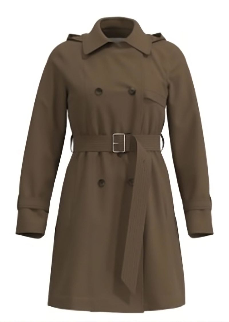 Cole Haan Women's Classic Belted Trench Coat