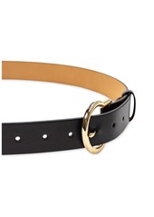 Cole Haan Women's Classic Hinged Buckle Belt - Black