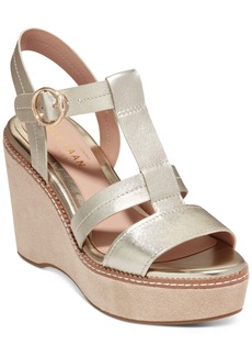 Cole Haan Women's Cloudfeel All Day Wedge Sandals - Gold