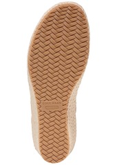 Cole Haan Women's Cloudfeel Espadrille Link Wedge Sandals - Pecan Leather