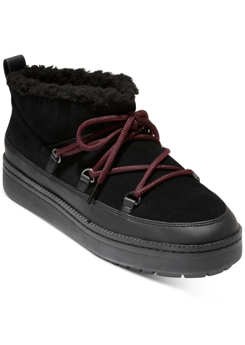 Cole Haan Women's Cloudfeel Lace Snow Mini Boots
