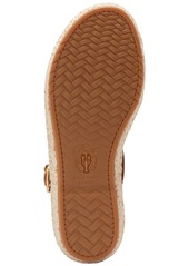 Cole Haan Women's Cloudfeel Tilden Flat Sandals - Pecan Leather