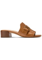 Cole Haan Women's Crosby Slide Dress Sandals - Pecan Leather