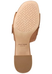 Cole Haan Women's Crosby Slide Dress Sandals - Black Leather