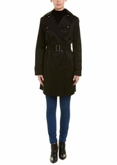 Cole Haan Women's Double Breasted Trench Coat