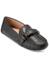 Cole Haan Women's Emmie Knot Driver Moccasins - Black Leather