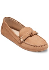 Cole Haan Women's Evelyn Bow Driver Loafers - Pecan Leather