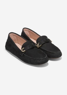 Cole Haan Women's Evelyn Bow Driver Shoes - Black Size 9