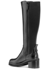 Cole Haan Women's Gema Lug Tall Boots - Black Leather