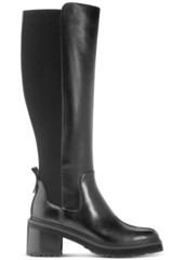 Cole Haan Women's Gema Lug Tall Boots - Black Leather