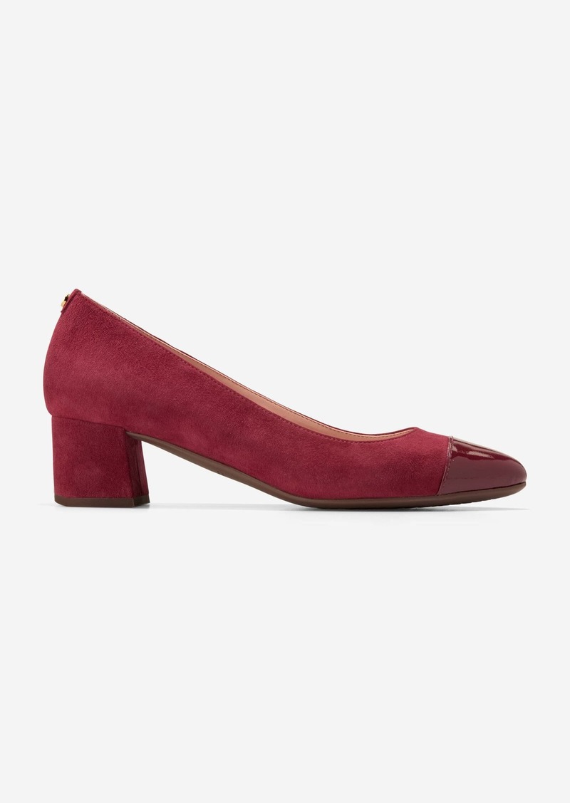 Cole Haan Women's Go-to Block Heel Pump - Red Size 9