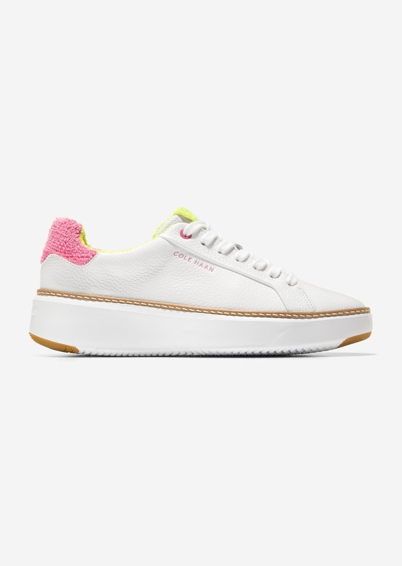 Cole Haan Women's GrandPrø Topspin Sneaker - White Size 5