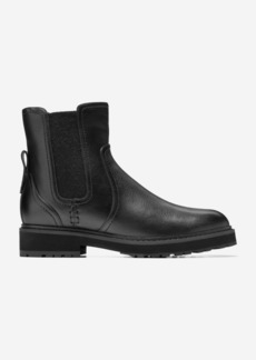 Cole Haan Women's Greenwich Chelsea Booties Waterproof - Black Size 7.5