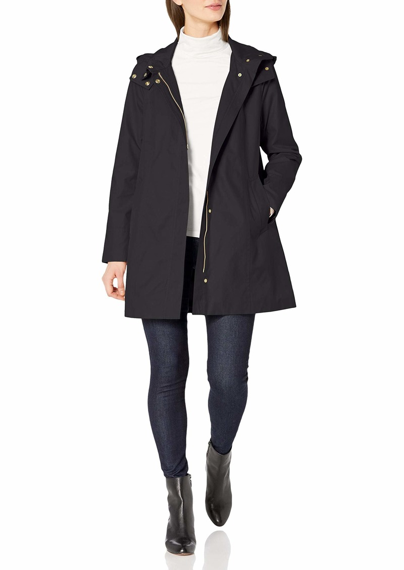 Cole Haan Women's Hooded Trenchcoat