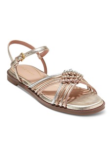 Cole Haan Women's Jitney Knotted Ankle Strap Sandals