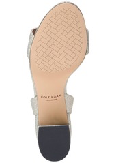 Cole Haan Women's Josie Block-Heel Sandals - Wine Velvet