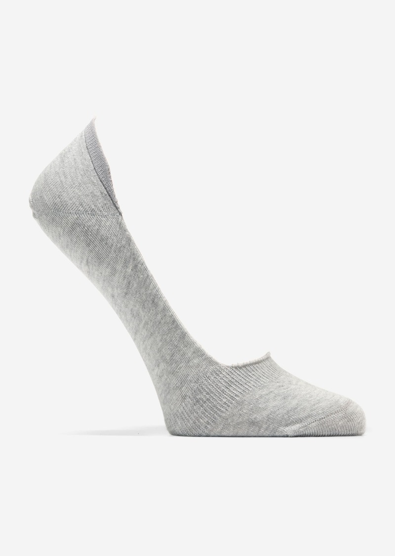 Cole Haan Women's Knit Ballet Sock Liner - 2 Pack - Grey Size OSFA