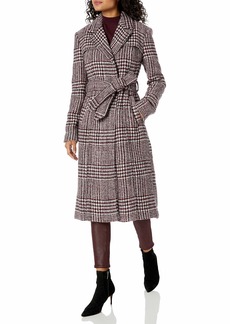 Cole Haan Women's Long Wool Trench Coat