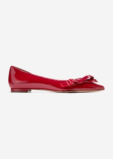 Cole Haan Women's Noella Bow Skimmers - Red Size 6