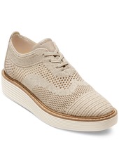 Cole Haan Women's OriginalGrand Stitchlite Platform Oxfords - Rye, Metallic Gold