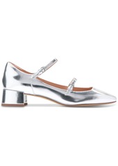 Cole Haan Women's Paxton Buckled Mary Jane Pumps - Silver Specchio