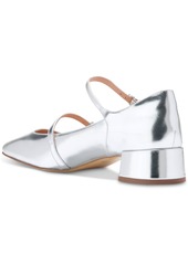 Cole Haan Women's Paxton Buckled Mary Jane Pumps - Silver Specchio