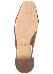 Cole Haan Women's Penley Slingback Pumps - Dark Cuoio Leather