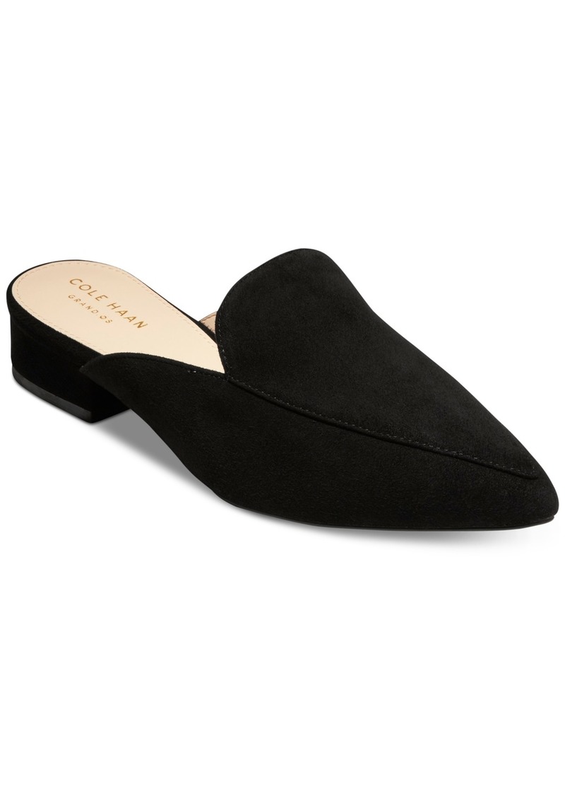 Cole Haan Women's Piper Mules - Black Suede