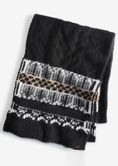 Cole Haan Women's Reversible Fair Isle Scarf - Pristine Multi