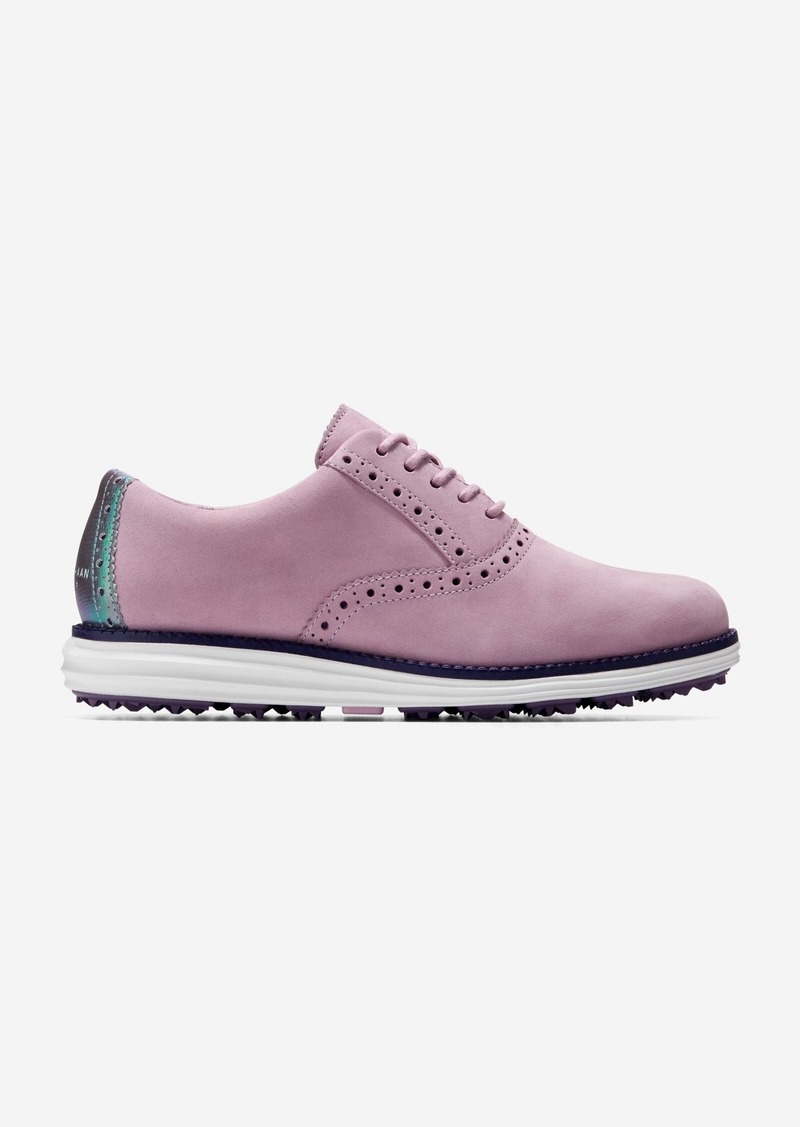 Cole Haan Women's Øriginal Grand Shortwing Golf Shoes - Purple Size 8