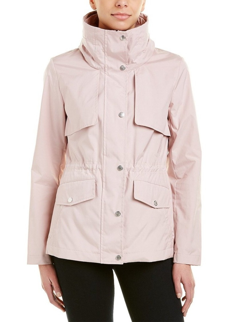 Cole Haan Women's Short Packable rain Jacket