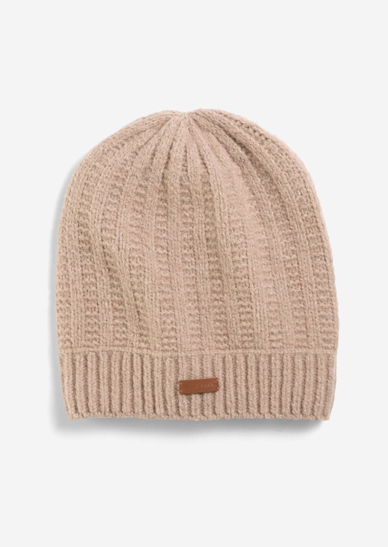 Cole Haan Women's Soft Beanie - Beige Size OSFA