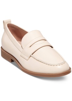 Cole Haan Women's Stassi Penny Loafer Flats - Sandollar Leather