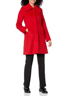 Cole Haan Women's Wool Slick Walker Coat red