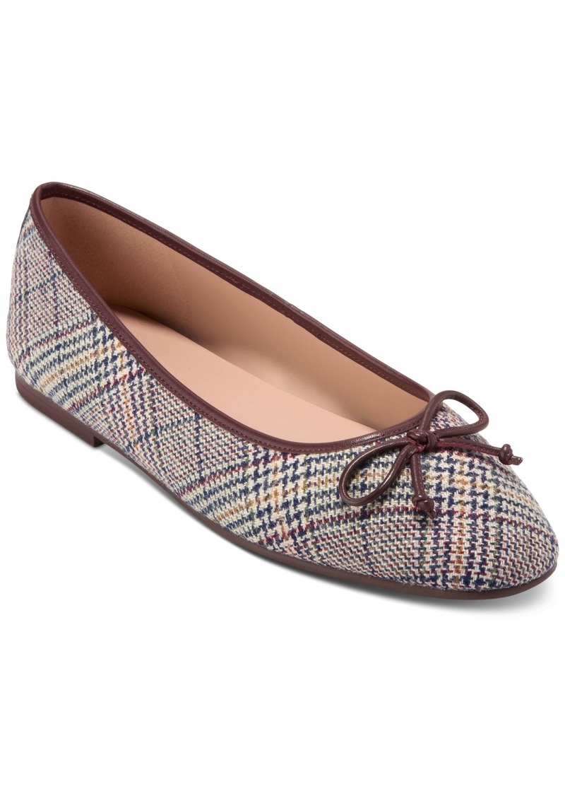 Cole Haan Women's Yara Soft Ballet Flats - Multi Plaid