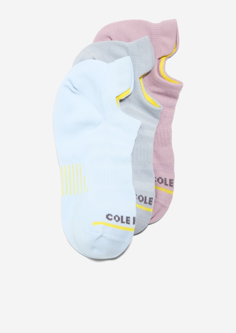 Cole Haan Women's Zerøgrand 3-pair Liner Socks - Blue Size OSFA