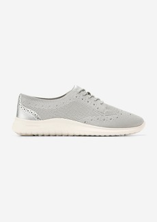 Cole Haan Women's Zerøgrand Meritt Stitchlite Oxfords - Grey Size 11